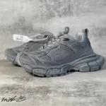 کتونی خارجی مردانه بالنسیاگا Balenciaga 3XL Suede Distressed طوسی