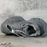 کتونی خارجی مردانه بالنسیاگا Balenciaga 3XL Suede Distressed طوسی - Image 3