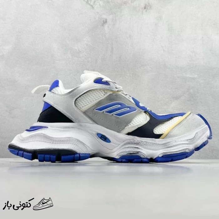 balenciaga-cargo-sneaker-grey-white-blue کتونی خارجی مردانه بالنسیاگا کارگو Balenciaga CARGO SNEAKER GREY/WHITE/BLUE - تصویر 1