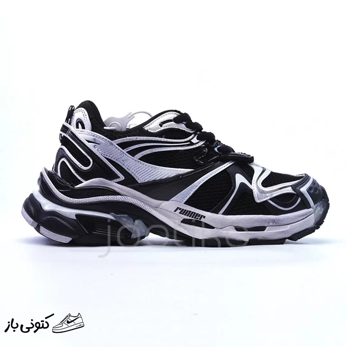 balenciaga-runner-2-0-trainers-black کتونی خارجی مردانه بالنسیاگا رانر Balenciaga Runner 2.0 Trainers Black - Image 1