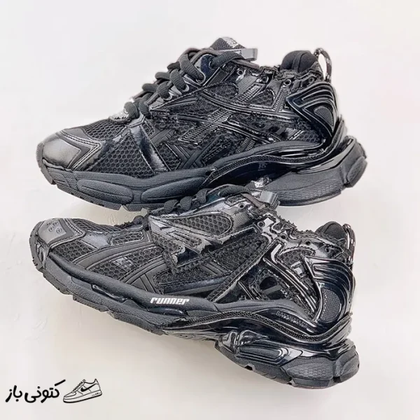 کتونی خارجی مردانه بالنسیاگا رانر Balenciaga Runner Black مشکی