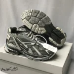 کتونی خارجی مردانه بالنسیاگا رانر طوسی تیره مشکی Balenciaga Runner Dark Grey Black - Image 3