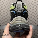 کتونی خارجی مردانه بالنسیاگا رانر Balenciaga Runner Green Blue Black Grey - تصویر 4