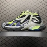 کتونی خارجی مردانه بالنسیاگا رانر Balenciaga Runner Green Blue Black Grey