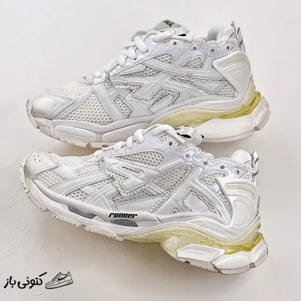 کتونی خارجی مردانه بالنسیاگا رانر Balenciaga Runner White