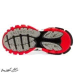 کتونی خارجی مردانه بالنسیاگا ترک Balenciaga Track.2 Black Grey Red مشکی خاکستری قرمز - Image 3