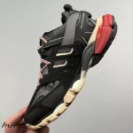کتونی خارجی مردانه بالنسیاگا ترک Balenciaga Track Black Grey Red مشکی خاکستری قرمز - Image 4