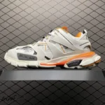 کتونی خارجی یونیسکس بالنسیاگا ترک Balenciaga Track White Orange