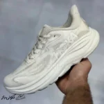 کتونی خارجی مردانه هوکا کلیفتون 10 شیری Hoka Clifton 10 Oatmeal Oat Milk