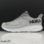 کتونی خارجی مردانه هوکا کلیفتون 9 خاکستری Hoka Clifton 9 Harbor Mist