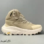 کتونی خارجی مردانه کوهنوردی هوکا گورتکس Hoka Kaha 2 High GTX شنی و کرمی