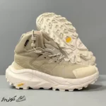 کتونی خارجی مردانه کوهنوردی هوکا گورتکس Hoka Kaha 2 High GTX شنی و کرمی - Image 3