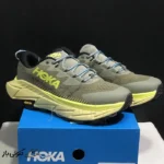 کتونی خارجی زنانه هوکا اسکای لاین فلوت ایکس Hoka Skyline Float X Olive Haze Celery Root