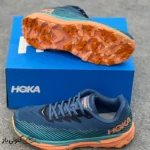 کتونی خارجی مردانه هوکا تورنت 2 آبی نارنجی Hoka Torrent 2 Real Teal Cantaloupe - Image 3