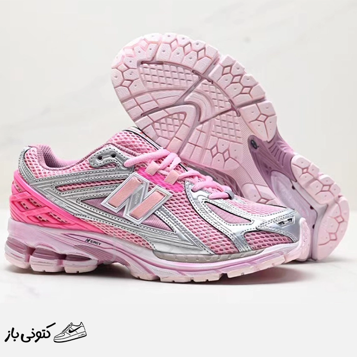 new-balance-1906-silver-pink کتونی خارجی زنانه نیوبالانس New Balance 1906 Silver Pink صورتی نقره ای - Image 1