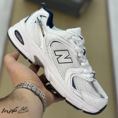 کفش نیوبالانس New Balance 530 White Silver Navy