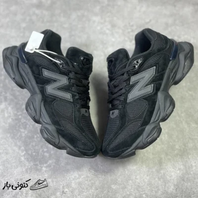 کفش نیوبالانس New Balance 9060 Triple Black مشکی کامل